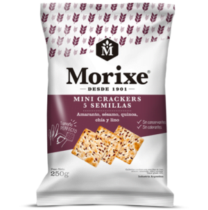Mini crackers 5 semillas 250gr