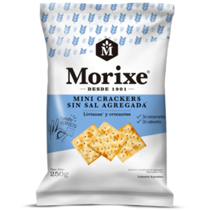 Mini crackers sin sal 250gr
